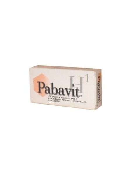 Pabavit H1 Integratore Vitiligine 30 Compresse